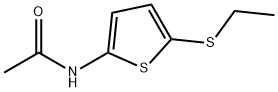 Acetamide, N-[5-(ethylthio)-2-thienyl]- Struktur