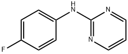 2-Pyrimidinamine, N-(4-fluorophenyl)- Struktur