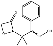 1,2-Oxazetidin-3-one, 2-[2-(hydroxyimino)-1,1-dimethyl-2-phenylethyl]-