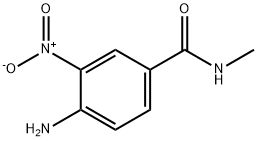 Benzamide, 4-amino-N-methyl-3-nitro- Struktur