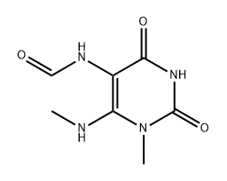 Formamide, N-[1,2,3,4-tetrahydro-1-methyl-6-(methylamino)-2,4-dioxo-5-pyrimidinyl]-