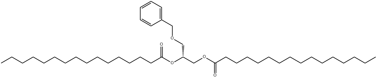 Hexadecanoic acid, 1,1'-[(1R)-1-[(phenylmethoxy)methyl]-1,2-ethanediyl] ester