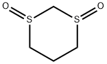 1,3-Dithiane 1,3-dioxide Struktur