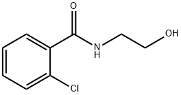 Benzamide, 2-chloro-N-(2-hydroxyethyl)- Struktur