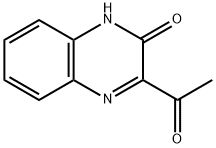 2(1H)-Quinoxalinone, 3-acetyl- Struktur