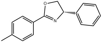 (S)-4-Phenyl-2-(p-tolyl)-4,5-dihydrooxazole Struktur