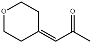 2-Propanone, 1-(tetrahydro-4H-pyran-4-ylidene)- Struktur