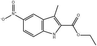 1H-Indole-2-carboxylic acid, 3-methyl-5-nitro-, ethyl ester