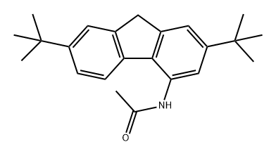 Acetamide, N-[2,7-bis(1,1-dimethylethyl)-9H-fluoren-4-yl]-