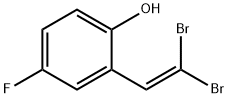 Phenol, 2-(2,2-dibromoethenyl)-4-fluoro-