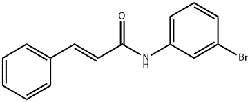 2-Propenamide, N-(3-bromophenyl)-3-phenyl-, (2E)-