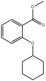 Methyl 2-(cyclohexyloxy)benzoate Struktur