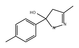 1H-Pyrazol-5-ol, 4,5-dihydro-3-methyl-5-(4-methylphenyl)-