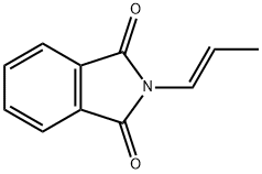 1H-Isoindole-1,3(2H)-dione, 2-(1E)-1-propen-1-yl- Struktur