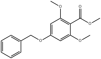 Benzoic acid, 2,6-dimethoxy-4-(phenylmethoxy)-, methyl ester