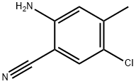 2-amino-5-chloro-4-methylbenzonitrile Struktur