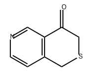 1H-THIOPYRANO[4,3-C]PYRIDIN-4(3H)-ONE Struktur