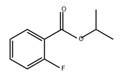 Benzoic acid, 2-fluoro-, 1-methylethyl ester Struktur