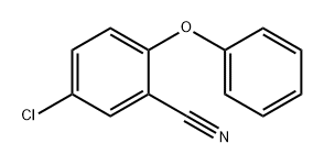 Benzonitrile, 5-chloro-2-phenoxy- Struktur