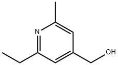 4-Pyridinemethanol, 2-ethyl-6-methyl- Struktur