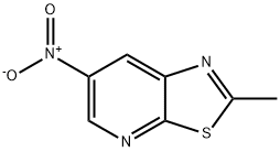 Thiazolo[5,4-b]pyridine, 2-methyl-6-nitro- Struktur