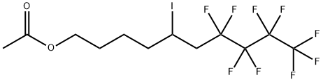 1-Decanol, 7,7,8,8,9,9,10,10,10-nonafluoro-5-iodo-, 1-acetate