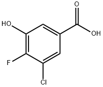 Benzoic acid, 3-chloro-4-fluoro-5-hydroxy-