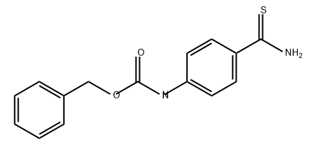 Carbamic acid, N-[4-(aminothioxomethyl)phenyl]-, phenylmethyl ester