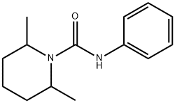 1-Piperidinecarboxamide, 2,6-dimethyl-N-phenyl- Struktur