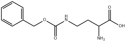 2-氨基-4-(((芐氧基)羰基)氨基)丁酸, 95766-36-2, 結(jié)構(gòu)式