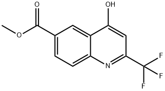 6-Quinolinecarboxylic acid, 4-hydroxy-2-(trifluoromethyl)-, methyl ester