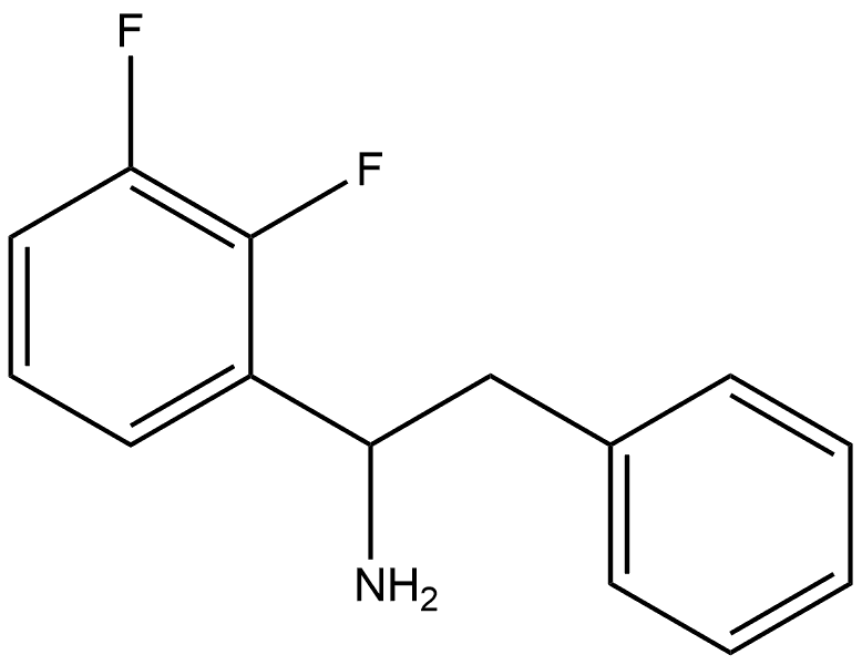 Benzeneethanamine, α-(2,3-difluorophenyl)- Struktur