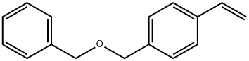 Benzene, 1-ethenyl-4-[(phenylmethoxy)methyl]- Struktur