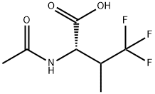 Valine, N-acetyl-4,4,4-trifluoro-