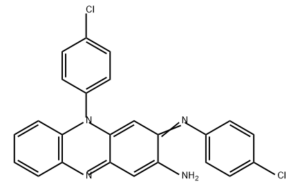 2-Phenazinamine, 5-(4-chlorophenyl)-3-[(4-chlorophenyl)imino]-3,5-dihydro-