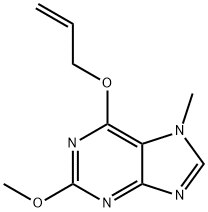 7H-Purine, 2-methoxy-7-methyl-6-(2-propen-1-yloxy)-