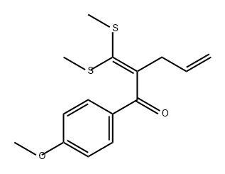 4-Penten-1-one, 2-[bis(methylthio)methylene]-1-(4-methoxyphenyl)-