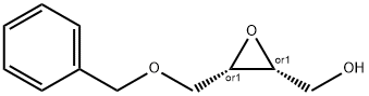 2-Oxiranemethanol, 3-[(phenylmethoxy)methyl]-, (2R,3S)-rel- Struktur