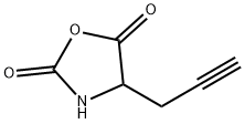 2,5-Oxazolidinedione, 4-(2-propyn-1-yl)- Struktur