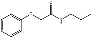 2-Phenoxy-N-propylacetamide Struktur