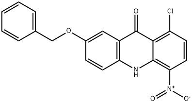 9(10H)-Acridinone, 1-chloro-4-nitro-7-(phenylmethoxy)-