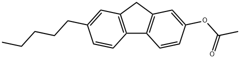 9H-Fluoren-2-ol, 7-pentyl-, 2-acetate