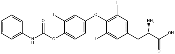 carbamylated triiodothyronine Struktur