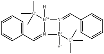 Diborane(6), 1,2-bis(1,1-dimethylethyl)bis[μ-[(phenylmethylene)amino]]- (9CI)