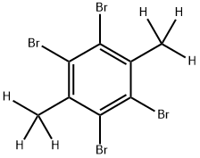 [2H6]-2,3,5,6-Tetrabromo-p-xylene Struktur