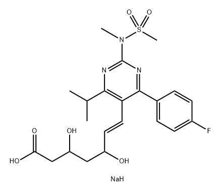 Rosuvastatin Sodium Salt (Mixture of (3R,5R), (3S,5S), (3R,5S) and (3S,5R) Isomers)|瑞舒伐他汀雜質(zhì)B