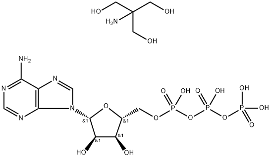 腺苷5`-三磷酸酯二(三羥甲基胺)鹽二水合物, 102047-34-7, 結(jié)構(gòu)式