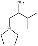 α-(1-Methylethyl)-1-pyrrolidineethanamine Struktur