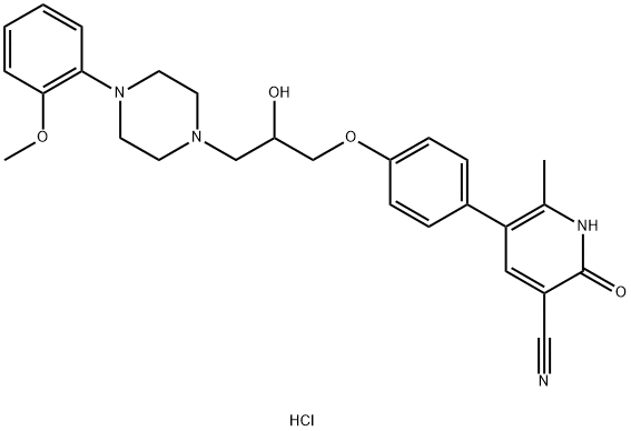 Saterinone (hydrochloride) Struktur