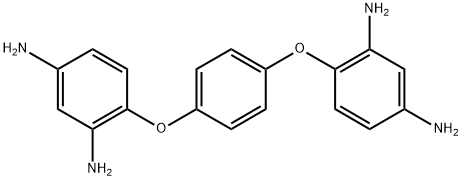 1,3-Benzenediamine, 4,4'-[1,4-phenylenebis(oxy)]bis- Struktur